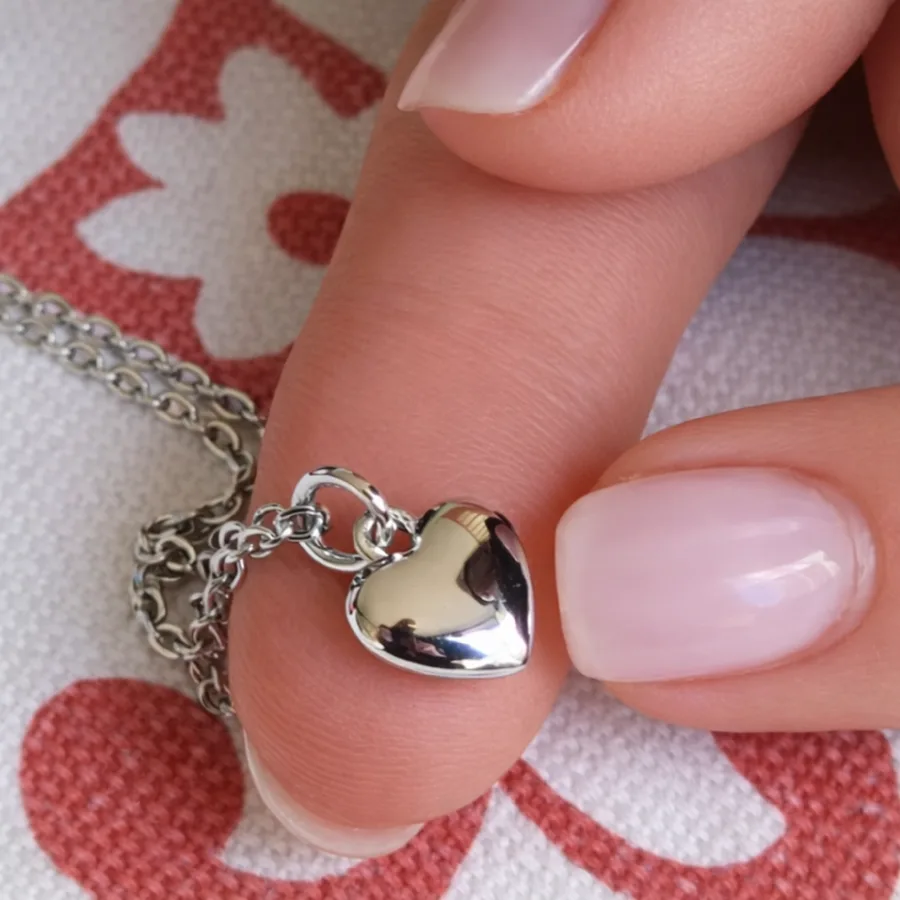 שרשרת עם לב קטן